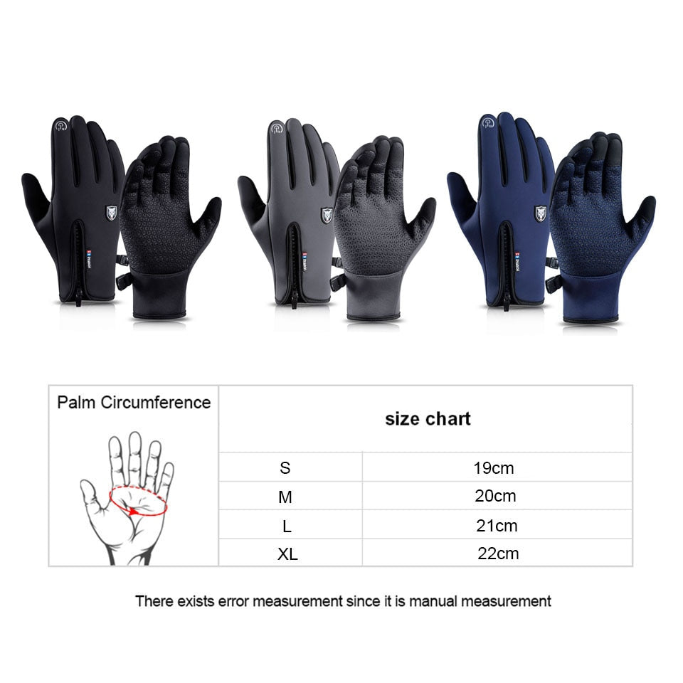BowLift | Winter Waterproof Thermal Touch Screen Gloves