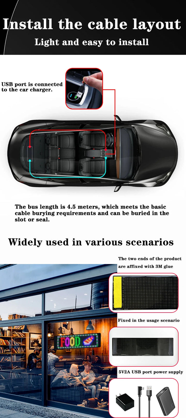 BowLift | LED Pixel Display Panel