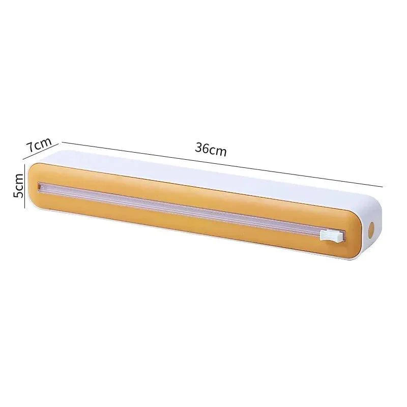 BowLift | Film dispenser with knife for easy cutting of food and aluminum foil