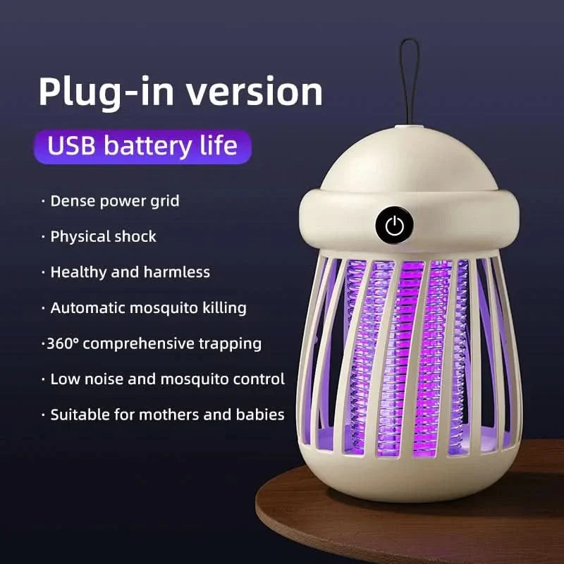 BowLift | LumaGuard Insect Killer – Quiet mosquito protection with UV light & power grid