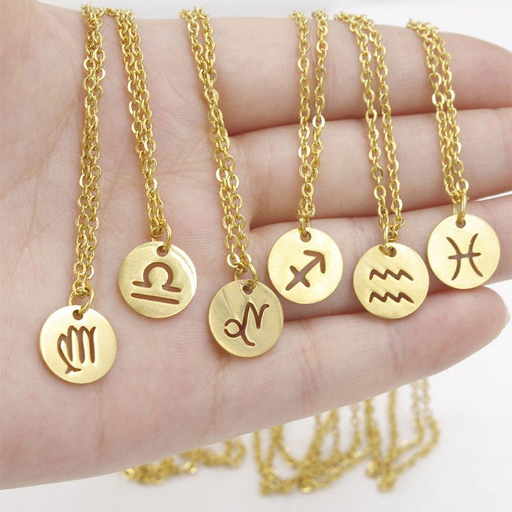 Zodiac Necklace | Sustainable Stainless Steel, Stays Radiant! Bowlift