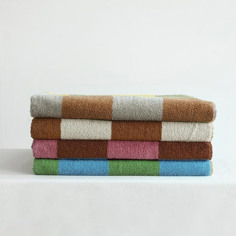 Colour Block Towels - Small Tile | Bowlift
