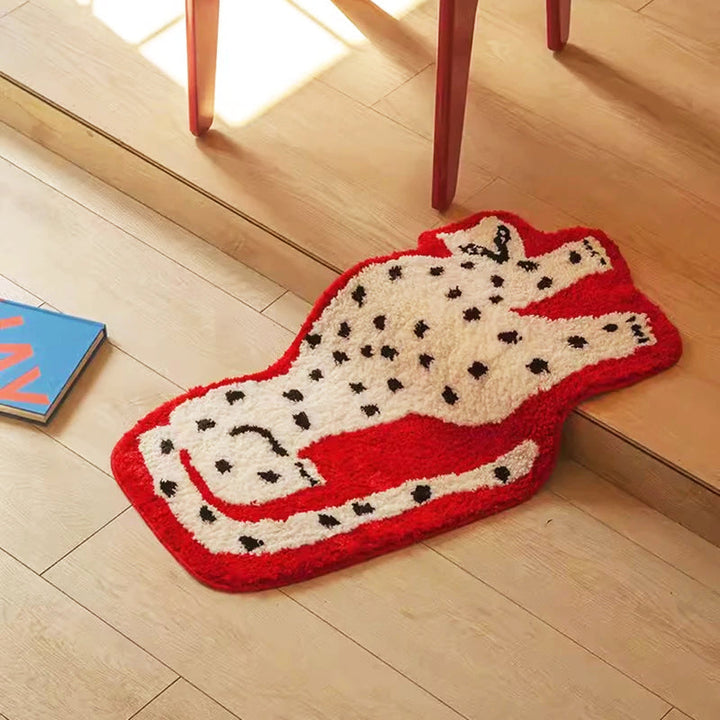 Tufting Leopard Rug | Bowlift