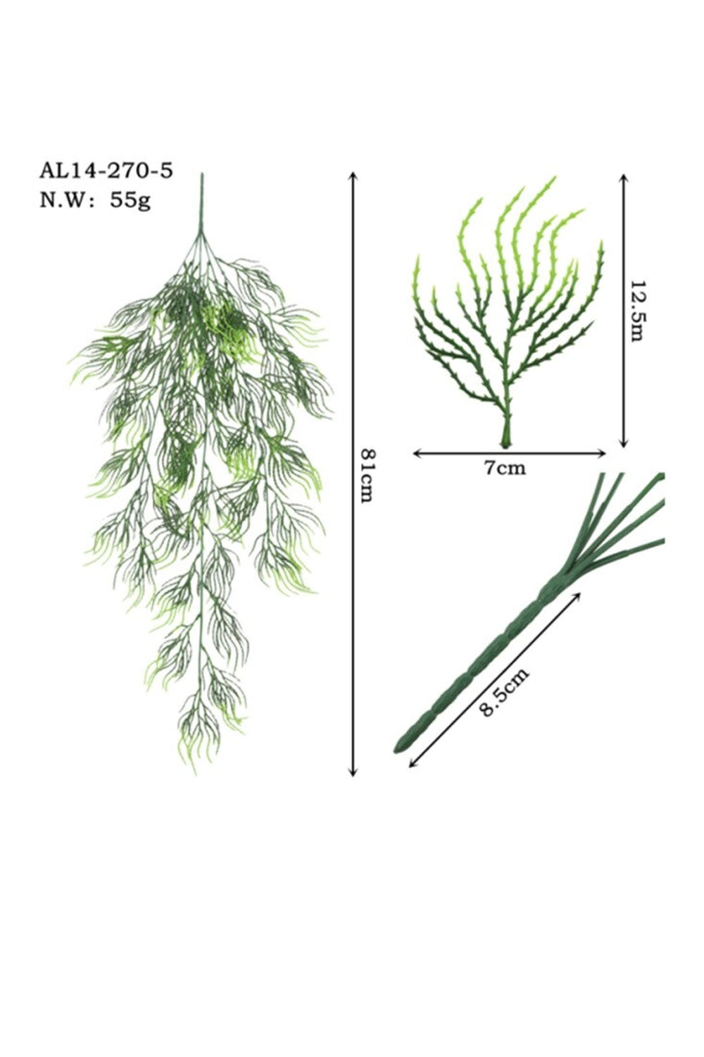 Rattan leaf wine ornament | Bowlift