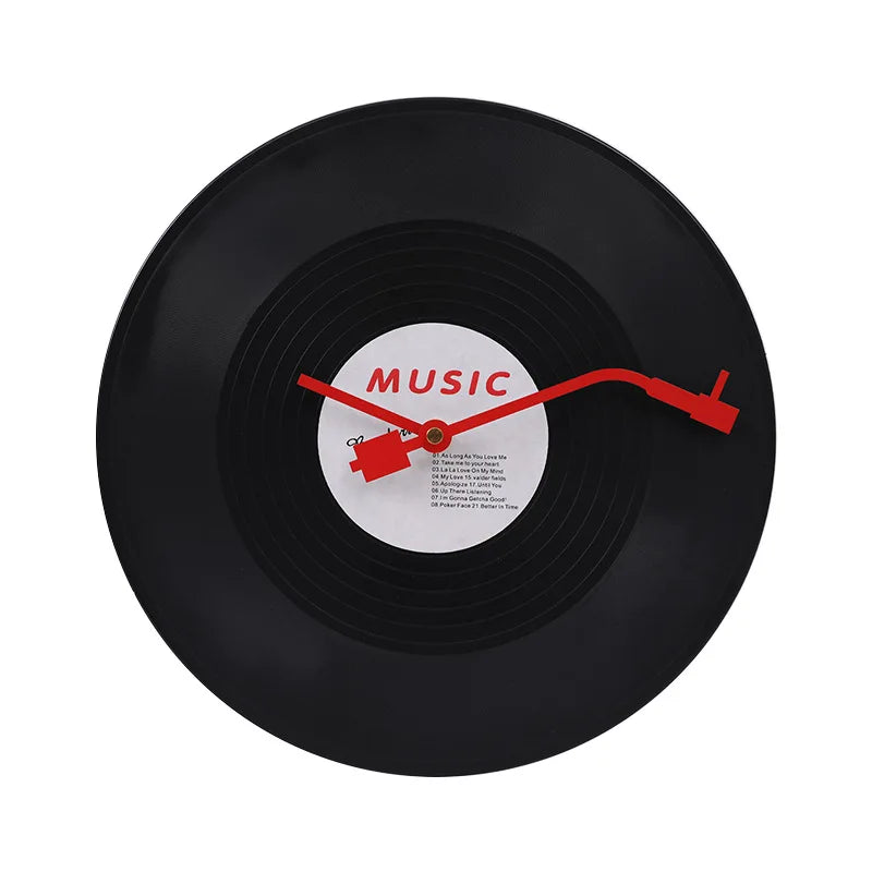 BowLift | Musical Vinyl Record Wall Clock