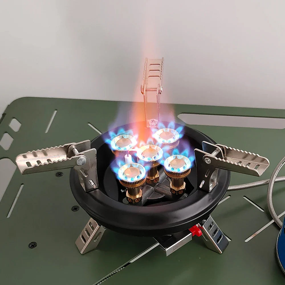 BowLift | Portable Multi-Burner Quick Ignition Outdoor Gas Cooker