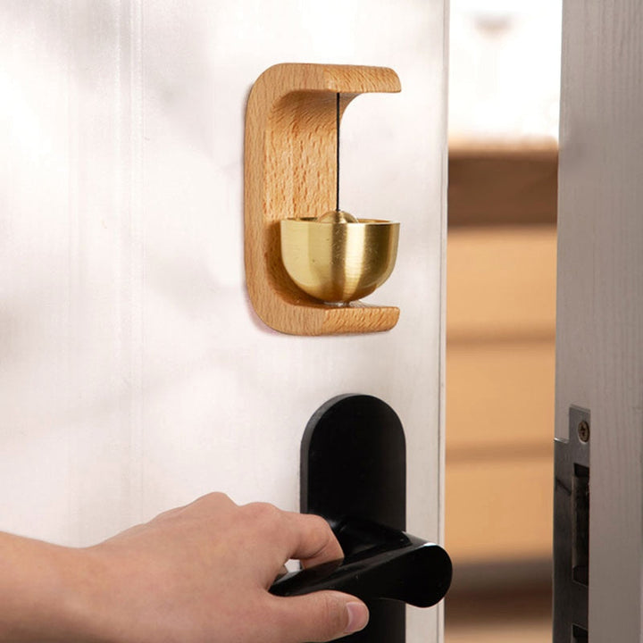 Forest Song Creative Wooden Door Bell | Bowlift