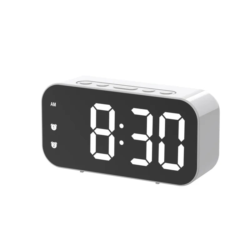 Modern LED alarm clock with temperature display and dual alarm function – Perfect for bedroom, office, and as stylish nightstand decoration | Bowlift