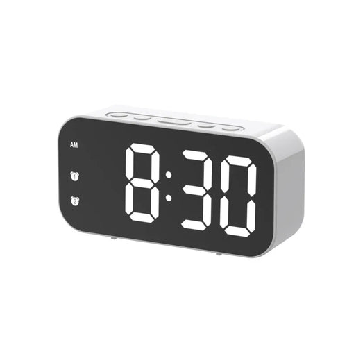 Modern LED alarm clock with temperature display and dual alarm function – Perfect for bedroom, office, and as stylish nightstand decoration | Bowlift