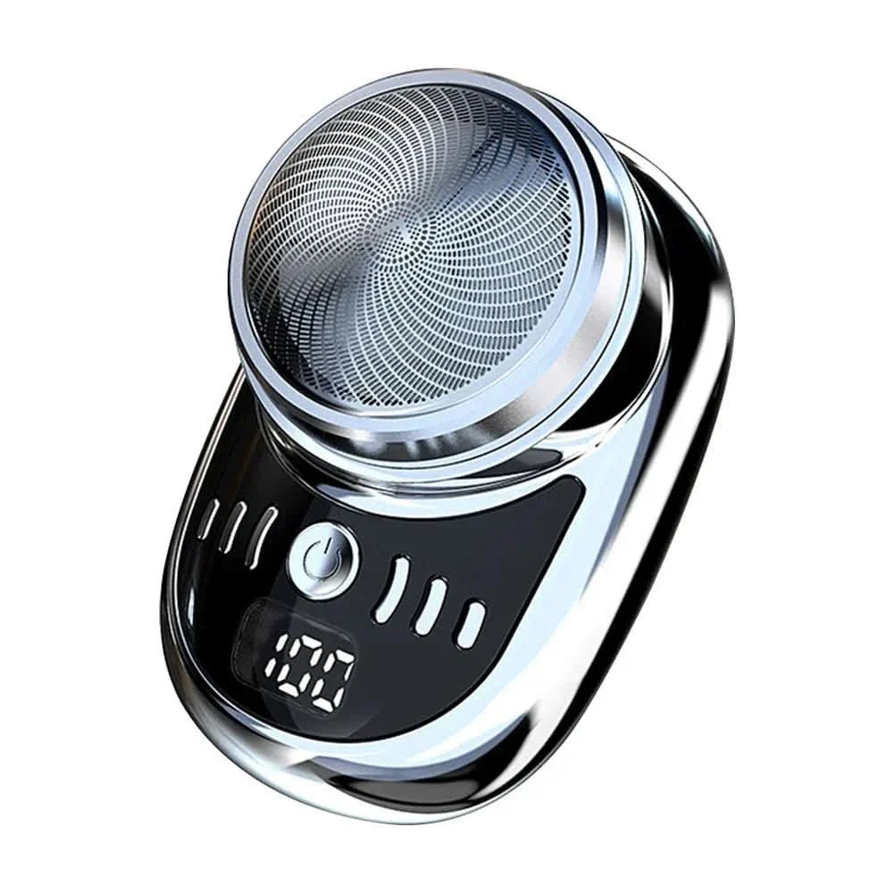 BowLift | Compact USB shaver for travelling with digital battery display