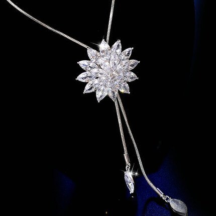 BowLift | Winter Sparkle Snowflake Necklace