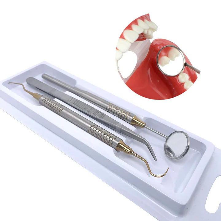 BowLift | Teeth Cleaning Kit with Steel Dental Tools