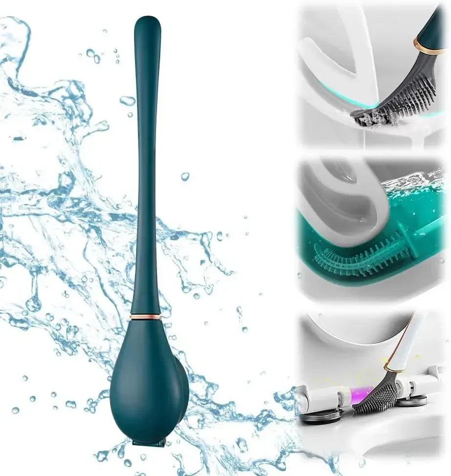 SumiClean - Slim Silicon Toilet Brush for Your Bathroom Bowlift