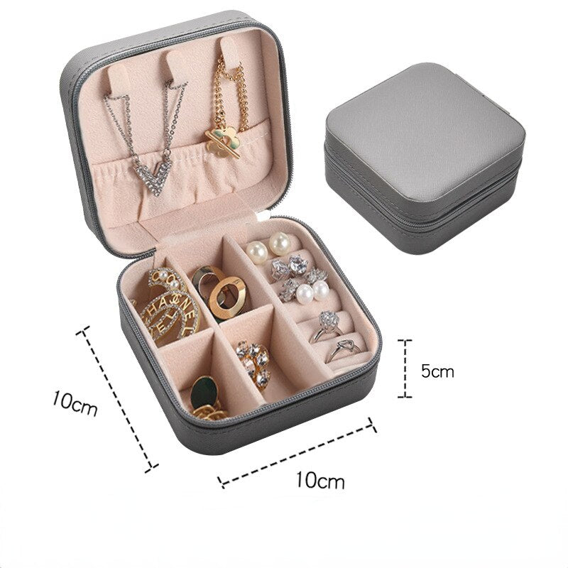 Luxury Portable Jewelry Box Organizer Bowlift
