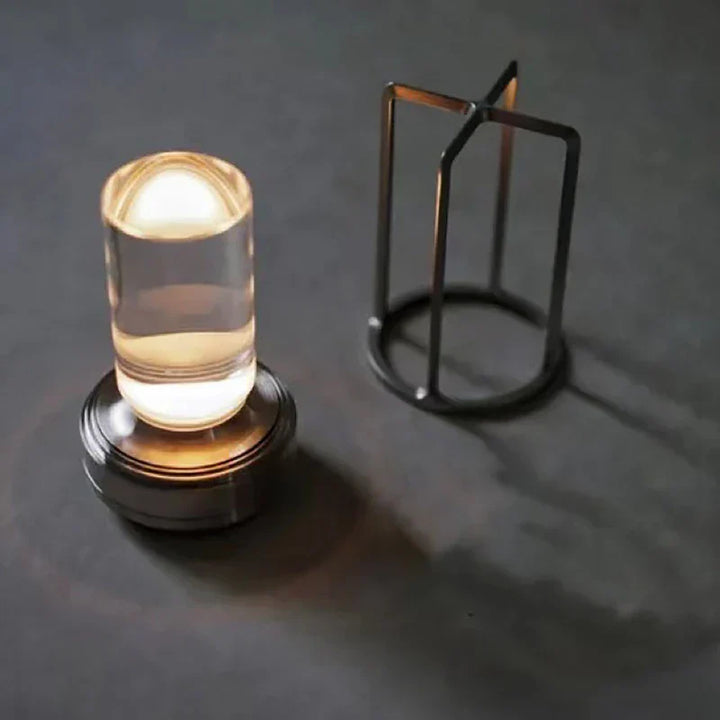 BowLift | Rechargeable Wireless LuxeGlow Table Lamp - Elegant Wireless Lamp for Every Mood
