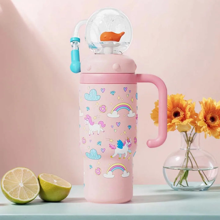 BowLift | Whale Fountain Water Bottle