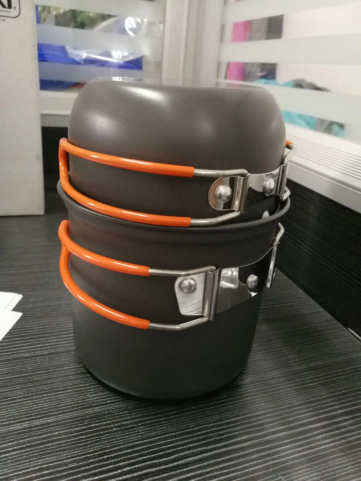 BowLift | Campurgo Cooking Set | Compact & Heat Resistant | For Outdoor & Camping | Including Lid & Bag