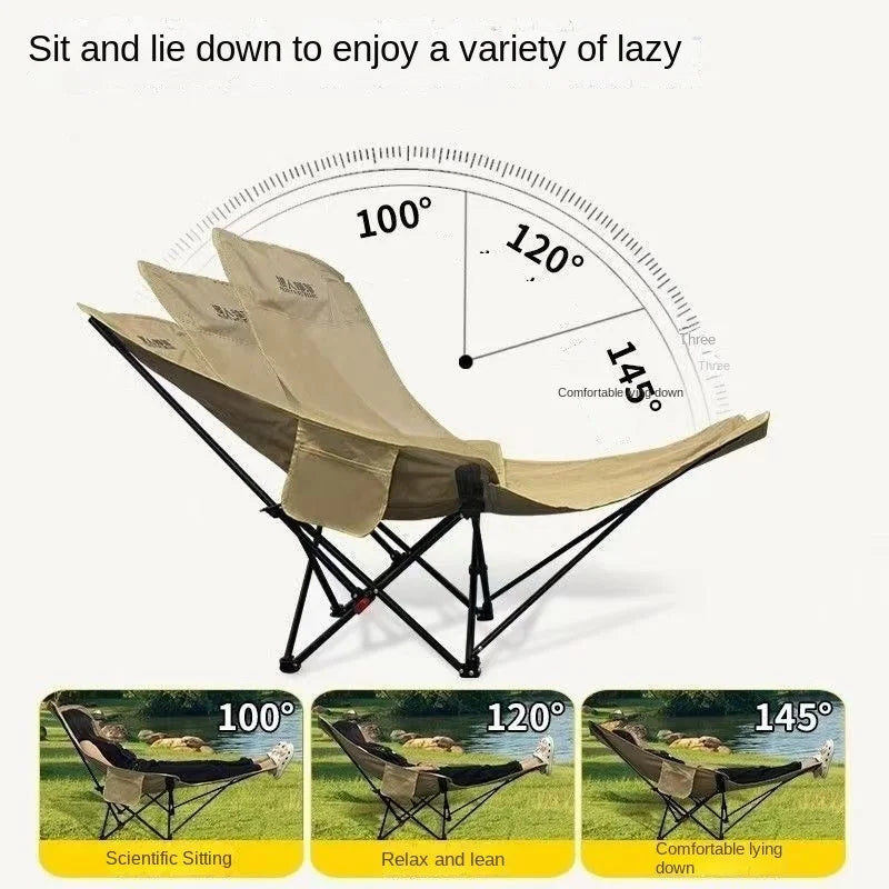 Relax Everywhere Reclining Outdoor Lounge Camping Chair | Bowlift
