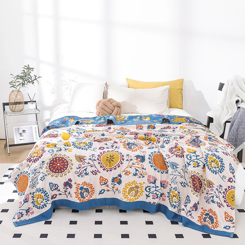 BowLift | BohemiaCotton – Soft & Cooling 100% Cotton Blanket