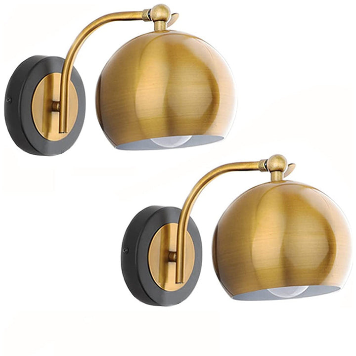 BowLift | AntiqueAura – Classic Vintage Wall Lamp with Plug for Elegant Spaces