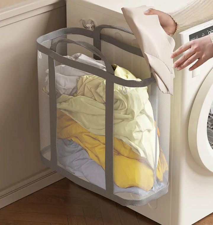 AirNylon collapsible laundry basket | Bowlift