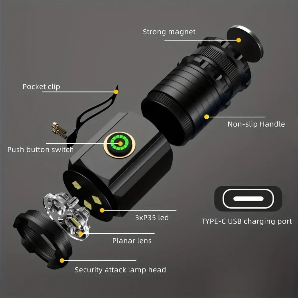 BowLift | Multifunctional Powerful Super Bright Flashlight