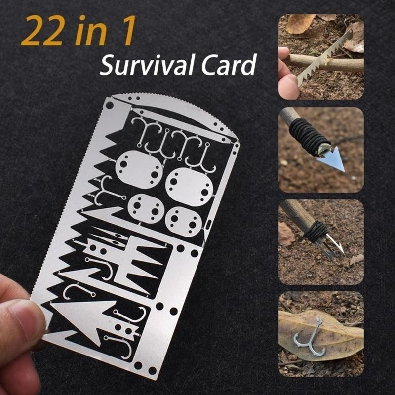 BowLift | 22in1 Stainless Steel Outdoor Survival Pocket Tool