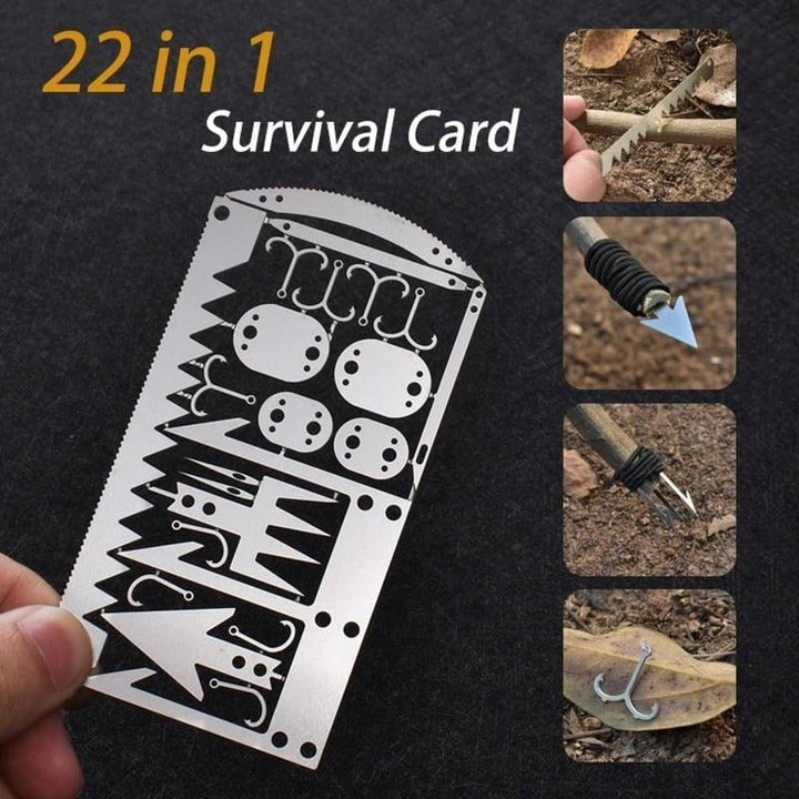 BowLift | 22in1 Stainless Steel Outdoor Survival Pocket Tool
