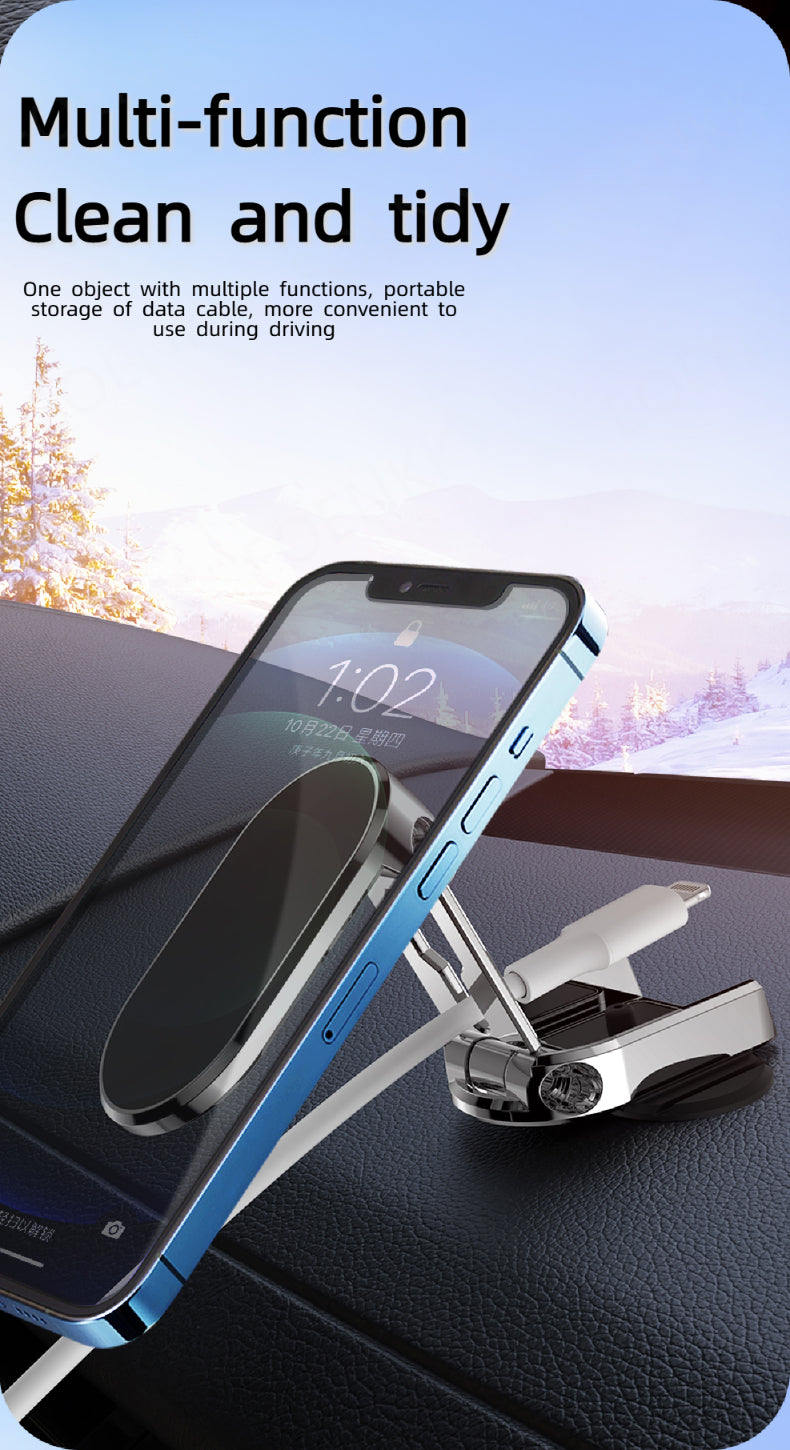BowLift | Rotatable Magnetic Dashboard Car Phone Holder