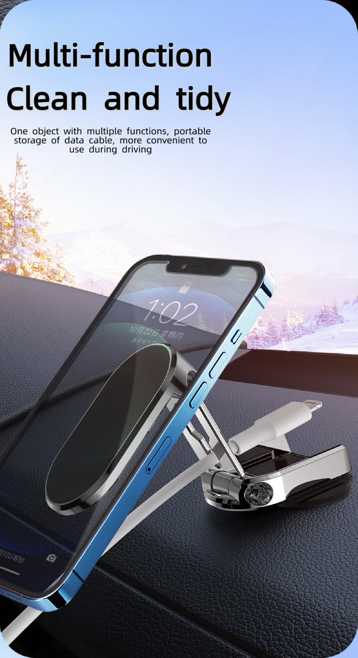 BowLift | Rotatable Magnetic Dashboard Car Phone Holder