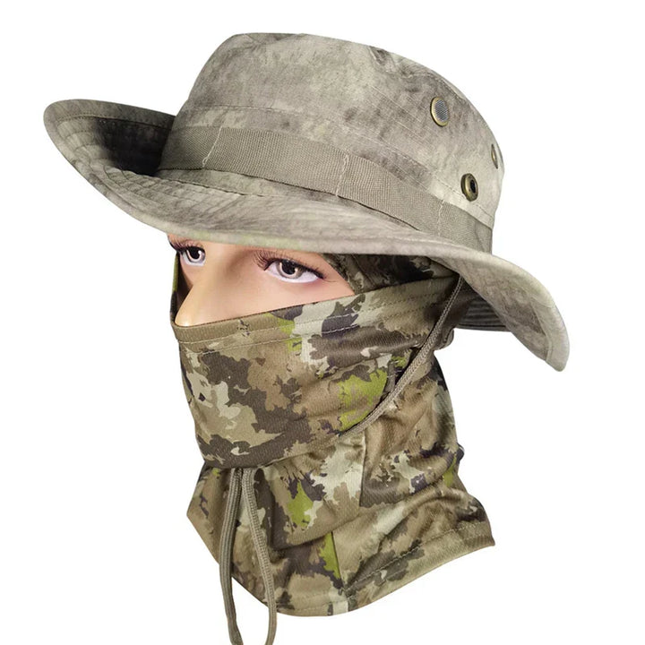 BowLift | Tactical Camouflage Full Face Cover Hat