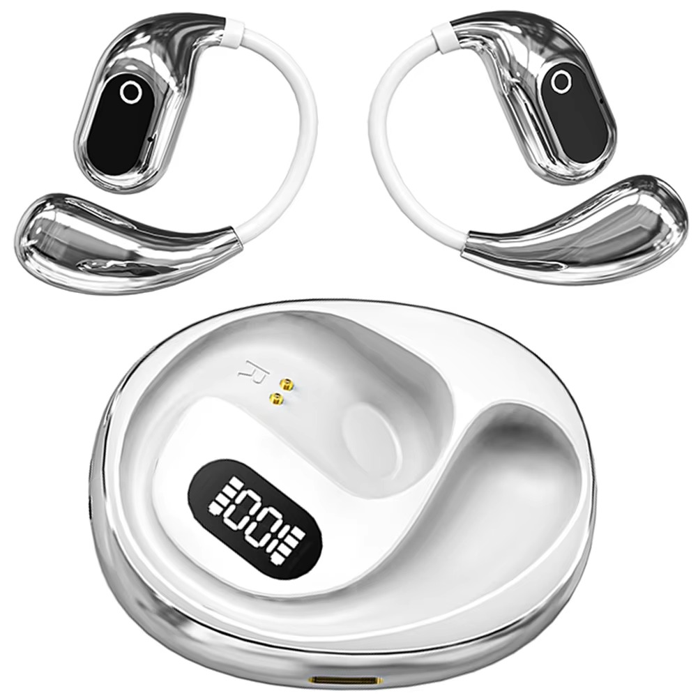 BowLift | AI Smart Translator Earbuds with Bluetooth 5.3, Open-Ear Language Translation Headphones for Travel, Business, and Sports