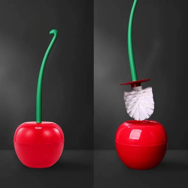 Cherry Brush – Creative Toilet Brush with Style Bowlift
