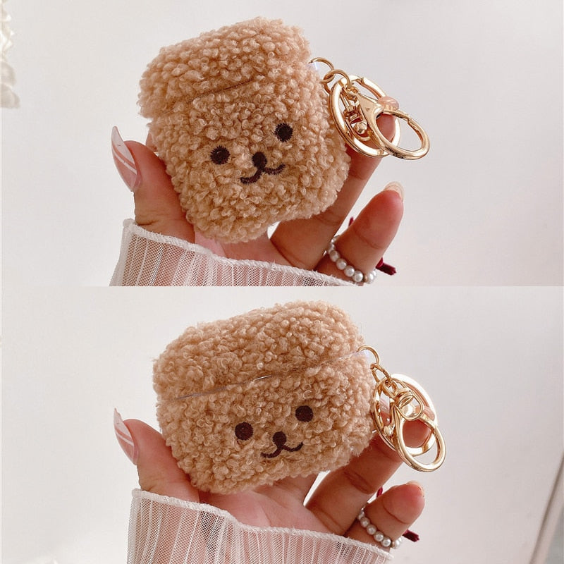 BowLift | Fluffy Dog AirPods Case