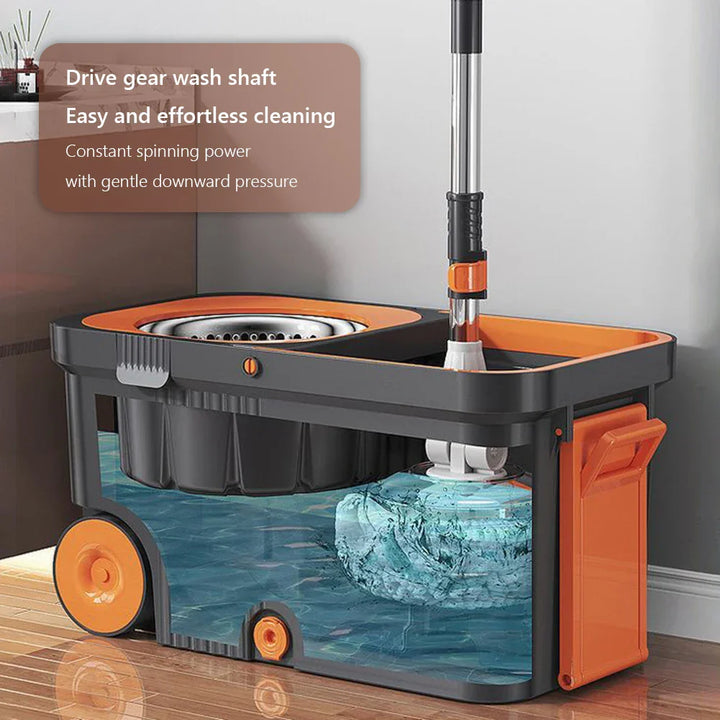 BowLift | Ultra Dry Turbo Clean Microfiber Easy Cleaner Mop