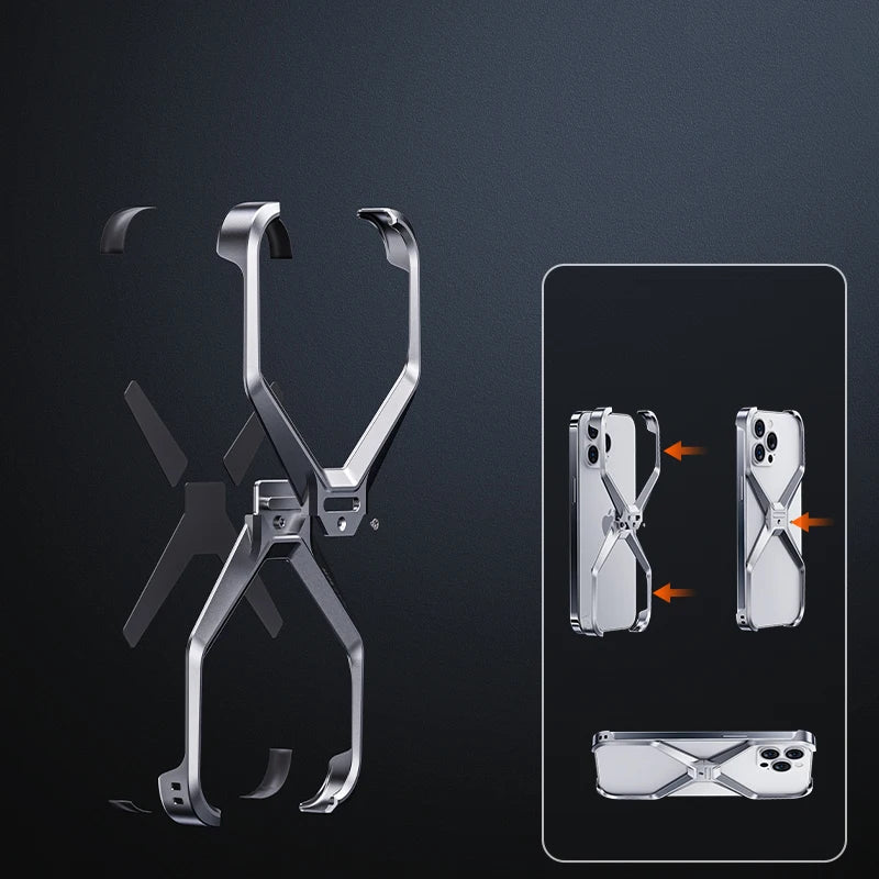 BowLift | Detachable Metal Cool Alloy IPhone Case