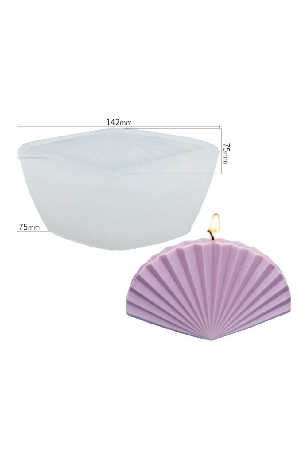 Fan Candle Shape | Bowlift