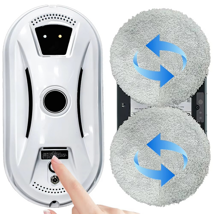 BowLift | Smart Window Cleaning Robot With Remote Control And Safety Rope