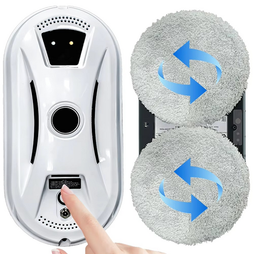 BowLift | Smart Window Cleaning Robot With Remote Control And Safety Rope