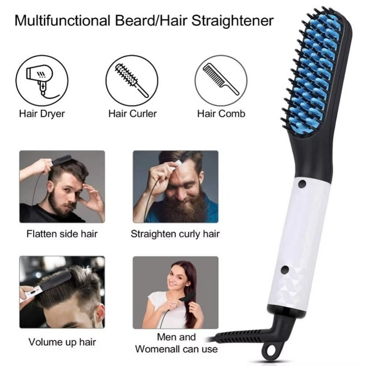 BowLift | Professional Mini Ceramic Beard Straightening Brush