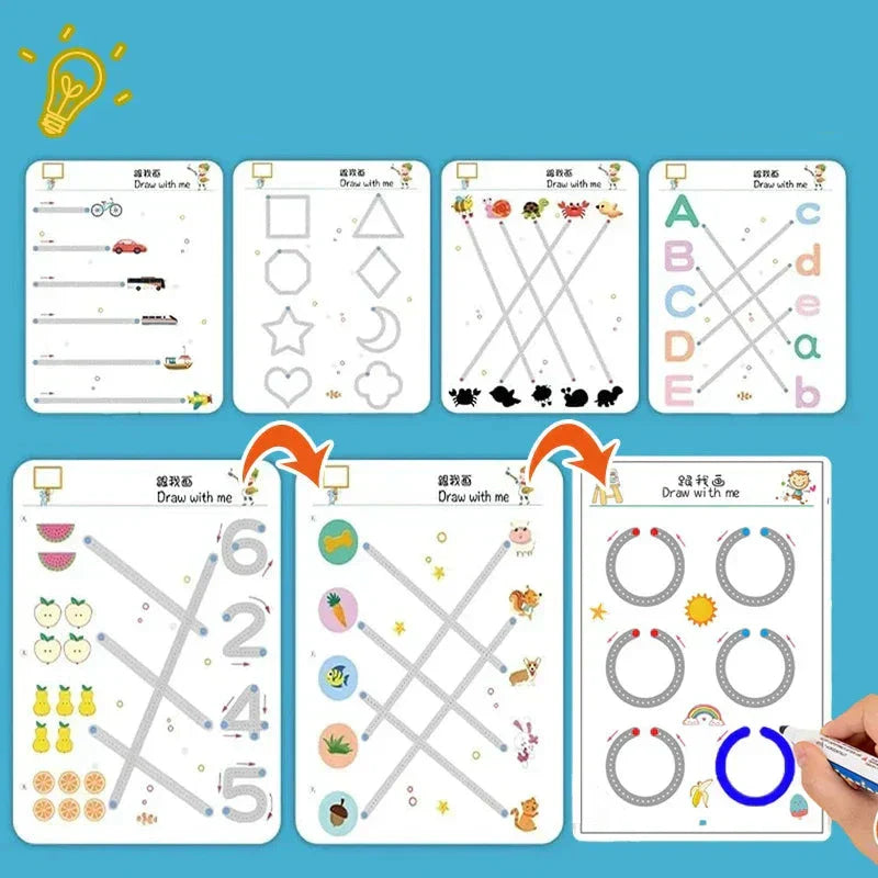 BowLift | Magic Tracing-Workbook-Set for Kids