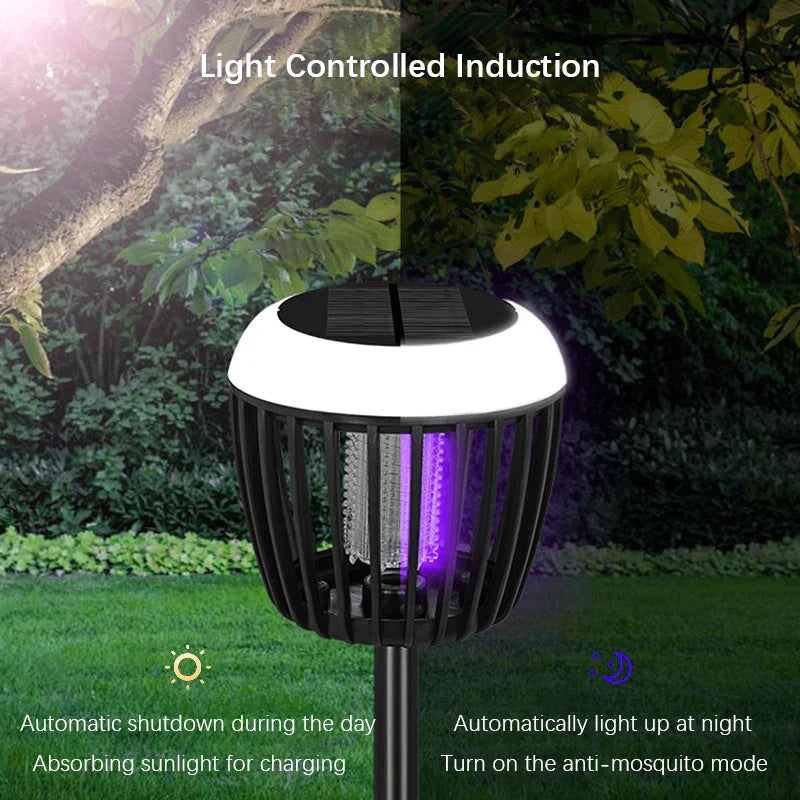 BowLift | Solarya Insect Lamp | Solar & UV Protection | Automatic & Sustainable | For Garden & Camping