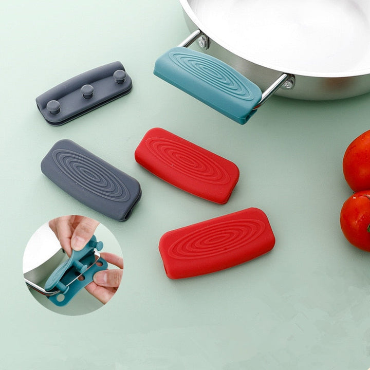 BowLift | 2Pcs Silicone Heat Resistant Cookware Handle