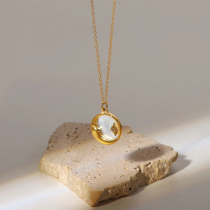 BowLift | Dainty Shell Astrological Necklaces