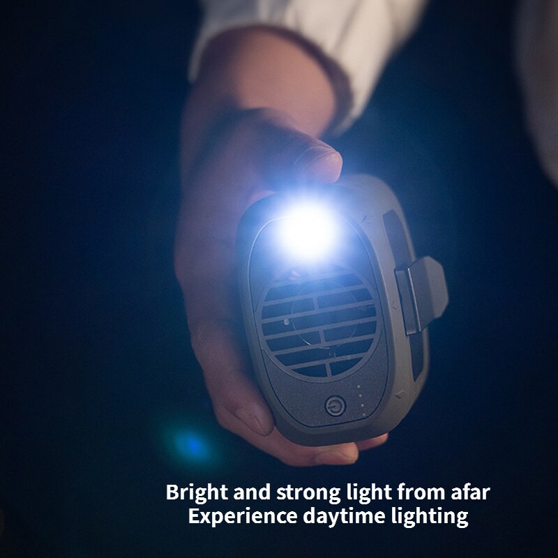 BowLift | Camping Rechargeable Neck Fan Power Bank