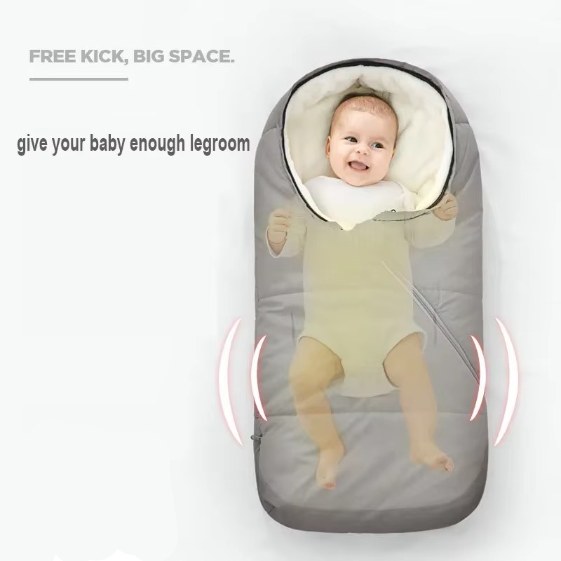 BowLift | Cozy Winter Baby Sleeping Bag for Newborns and Infants