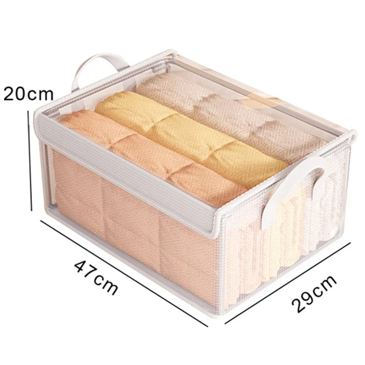 BowLift | ClearBoxx Storage Box | Transparent & Durable Design | Foldable & Space-Saving