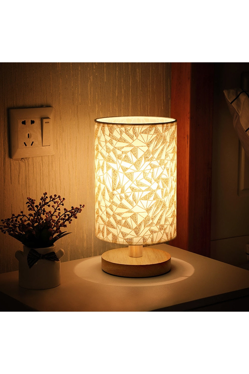 Academy Linen Table Lamp | Bowlift
