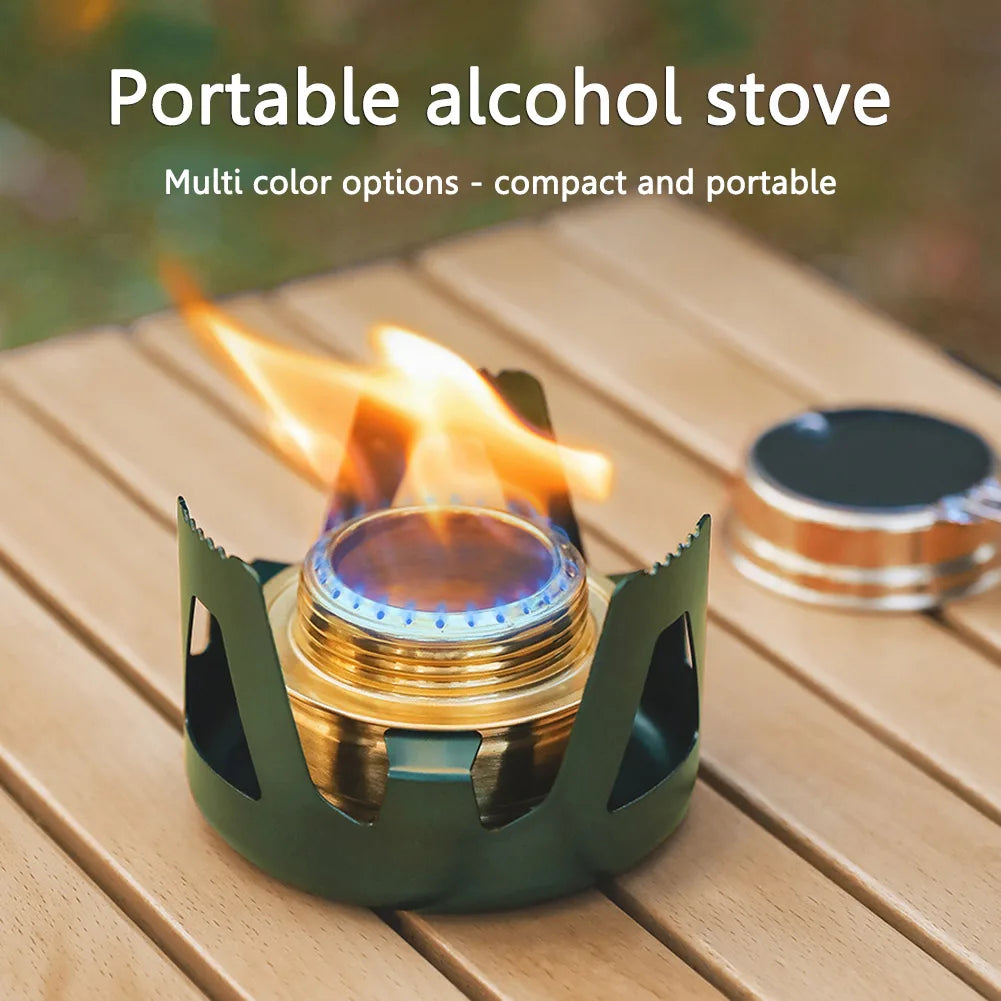 BowLift | CampFlare Alcohol Stove | 360° Combustion | Ultralight & Compact