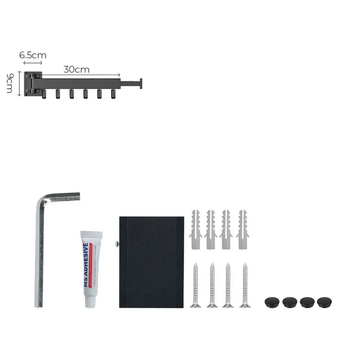 BowLift | FLEXIHANG – Space-saving wall dryer for small rooms